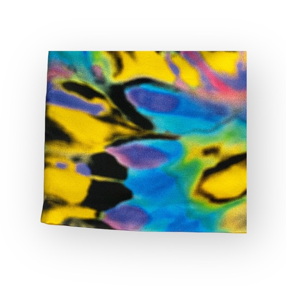 new Love Moschino ❤︎ Time Warp Psychedelic Tie Dye Print Mini Skirt ❤︎ Size 4 - Picture 14 of 17